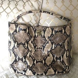 Tory Burch Snakeskin Hobo